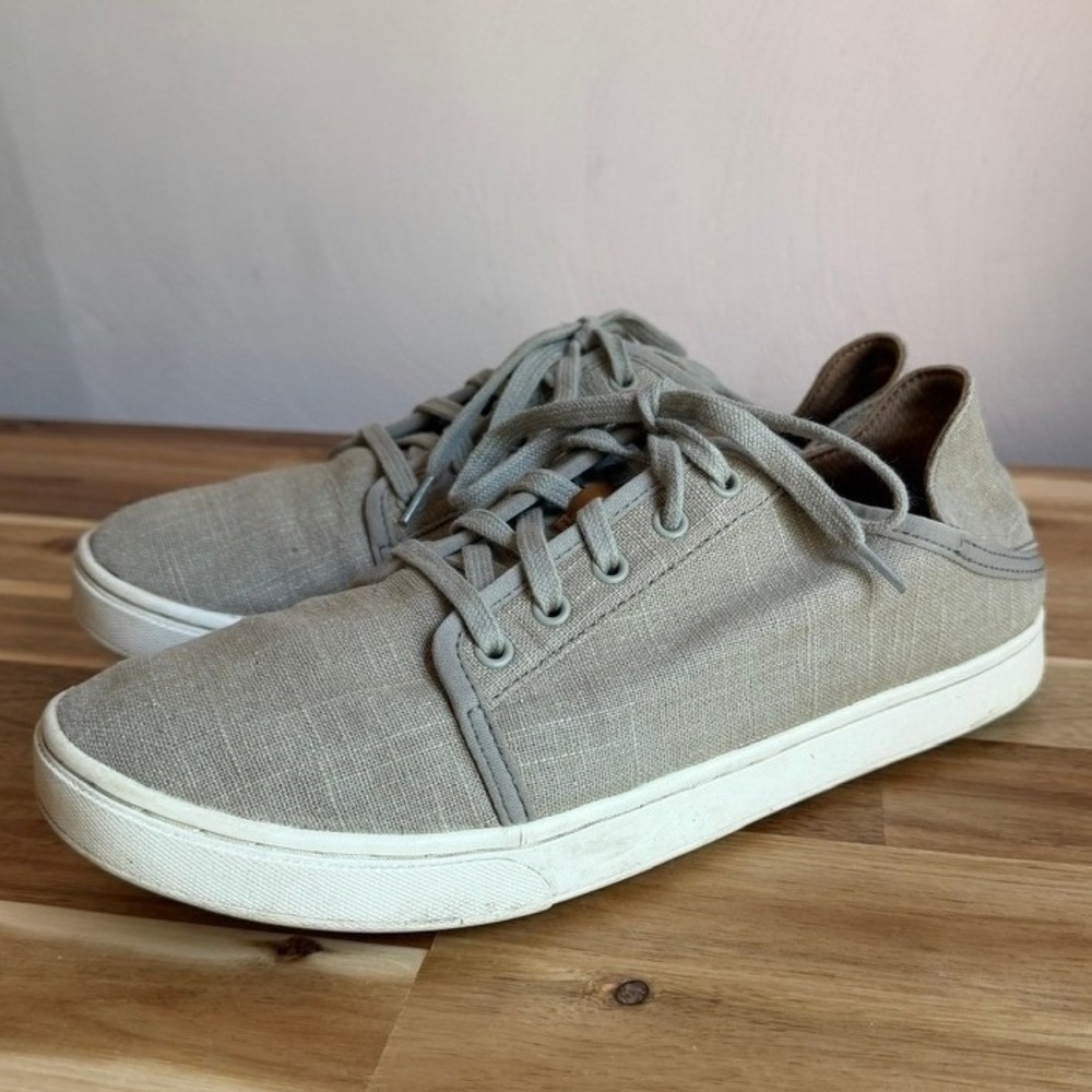 Olukai Pehuea li Gray Sneakers